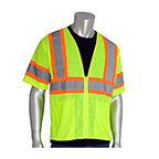 PIP-303-HSVPLY/S               CLASS 3 PREMIUM MESH VEST LIME/YELLOW SMALL